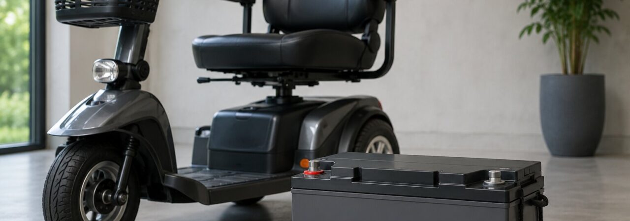 AGM accu voor een scootmobiel