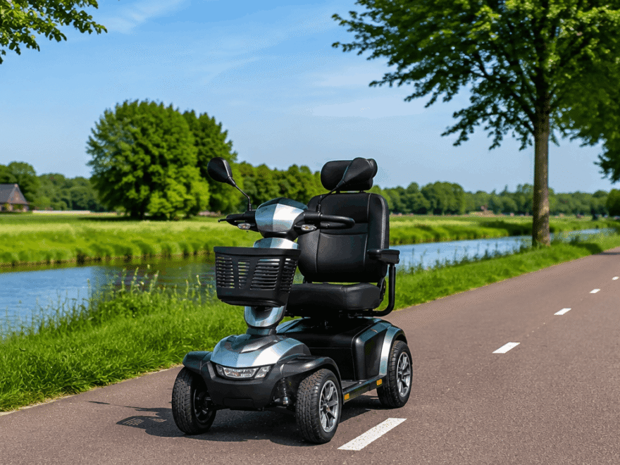 Wat is de actieradius van een scootmobiel